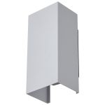 D'Lite Wandleuchte Aurora Aluminium Silber Up & Down 6.5W 500lm - 830-840 CCT | IP54