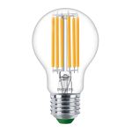 Philips MASTER LED Glühbirne Ultra Efficient E27 Birne Klar 5.2W 1095lm - 827 Extra Warmweiß | Ersatz für 75W