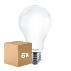 Mehrfachpackung 6x Philips Corepro LED Glühbirne E27 Birne Matt 17.5W 2452lm - 840 Kaltweiß | Ersatz Für 150W