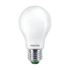 Philips Master Ultra Efficient LED E27 Birne Matt 4W 840lm - 827 Extra Warmweiß | Dimmbar - Ersatz Für 60W