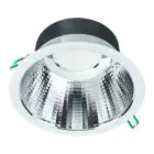 Philips LED Downlight Coreline DN142B Aluminium Weiß 11W 1200lm 60D - 830 Warmweiß | Ausschnitt 155mm - IP20 - UGR